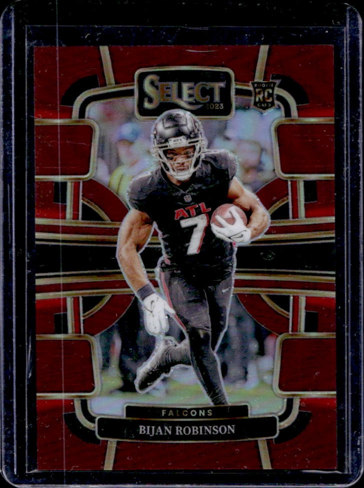 2023 Panini Select Bijan Robinson RC Maroon Prizm Concourse #/149 Falcons