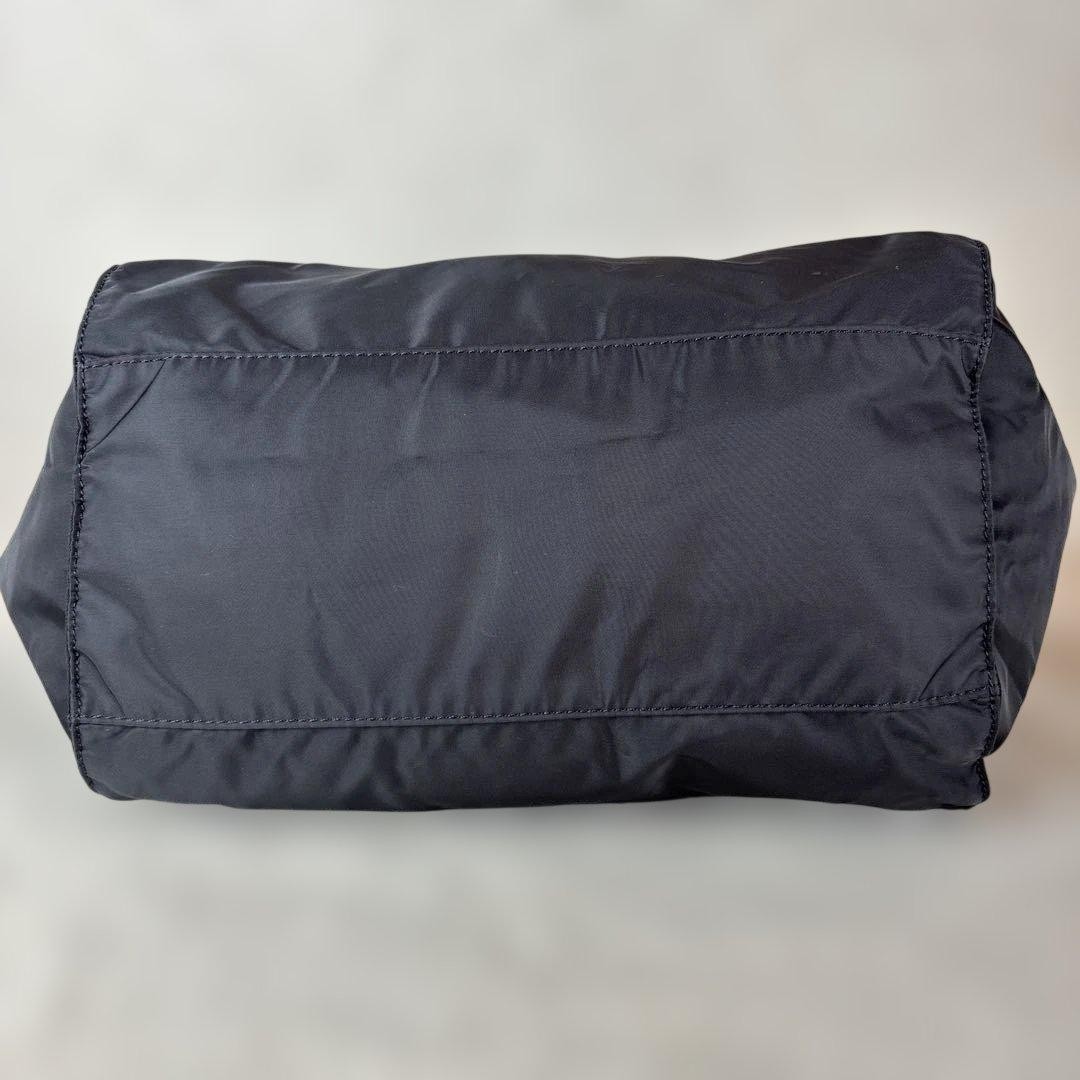 Diesel Big Tote Bag Logo Line 2 Way Nylon Black Womens Auth From Japan RIN thumbnail 7