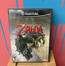 The Legend of Zelda: Twilight Princess for GameCube, Scratched/No manual