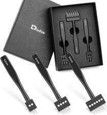 Leather Hole Punch, Prong Punch Tool 6mm 2/4/6 Lacing Stitching Punch, Round Hol