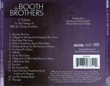 THE BOOTH BROTHERS - A TRIBUTE TO THE SONGS OF BILL & GLORIA GAITHER NEW CD