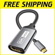 8K 60Hz USB C to HDMI Adapter  Thunderbolt 3/4 Compatible