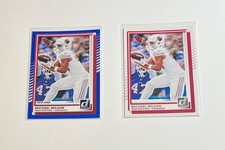 Michael Wilson 2025 Donruss Blue Press Proof #260 & Donruss #260 Cardinals