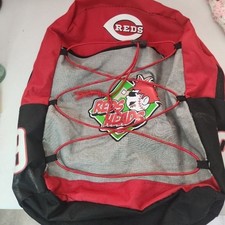 Cincinnati Reds Backpack Kids Joey Votto Red Drawstring Front Bungee Cords MLB