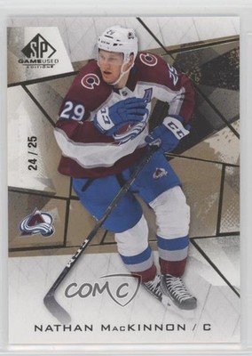 2021 Upper Deck SP Game Used Edition Gold Fragment 24/25 Nathan MacKinnon 00d2