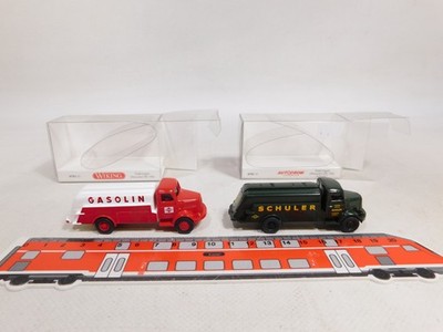 2x Wiking H0 1:87 Tankwagen Henschel HS 100 0781 01 0781 51 NEUW+OVP #DW914-0,5