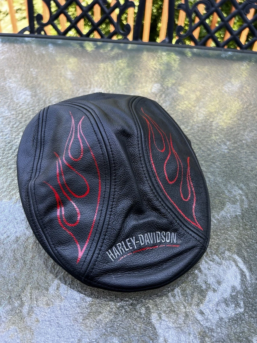 Harley-Davidson Black Leather Hats for Men for sale - eBay
