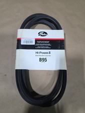 Gates B95 Hi-Power II Belt, B Section, B95 Size, 21/32" W, 13/32" H, 98.0" OC