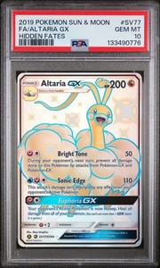 Altaria GX SV77/SV94 Hidden Fates Shiny Vault Holo