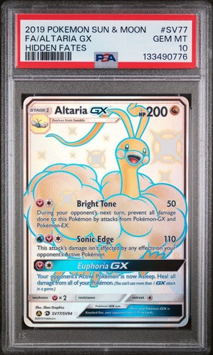 Altaria GX SV77/SV94 Hidden Fates Shiny Vault Holo