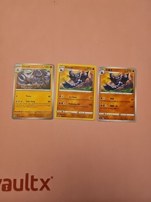 Gliscor Konvolut - Pokémon TCG - 3x Karten