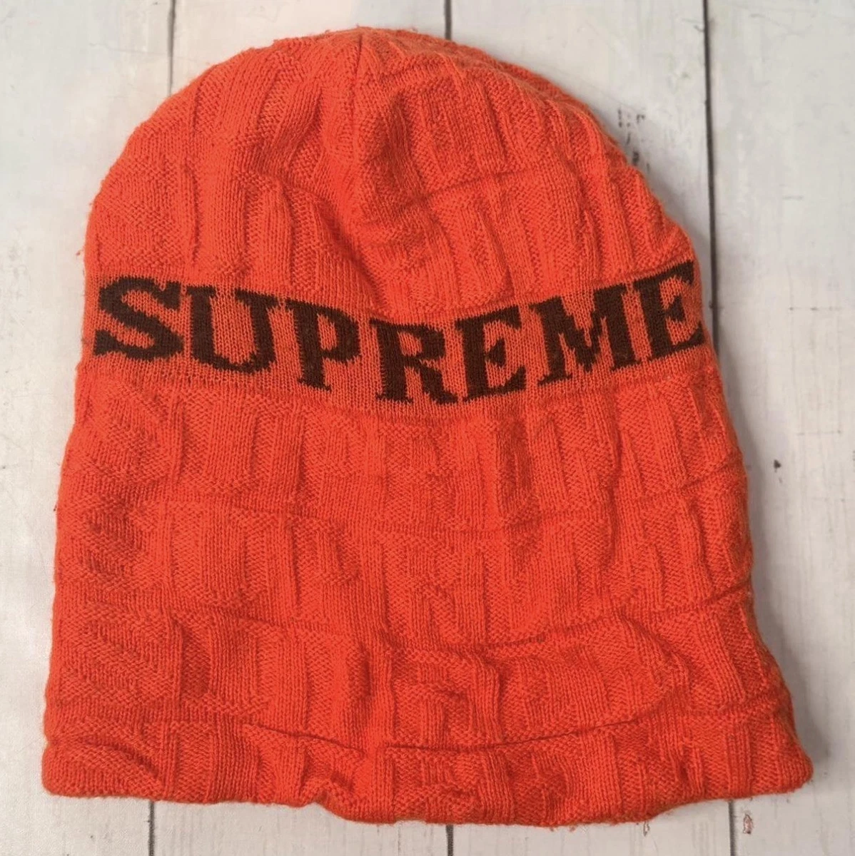 Supreme Beanie Orange Hats for Men for sale - eBay