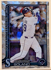 2025 Topps Update Series DONOVAN SOLANO Seattle Mariners DIAMANTE SP #US281