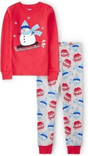 NWT Gymboree Snowman Pajamas Boy's Size 12-18 Month