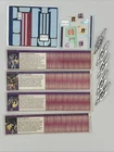 1980’s G1 Transformers Decepticon Tech Spec File Cards & Accessories Lot Of 4