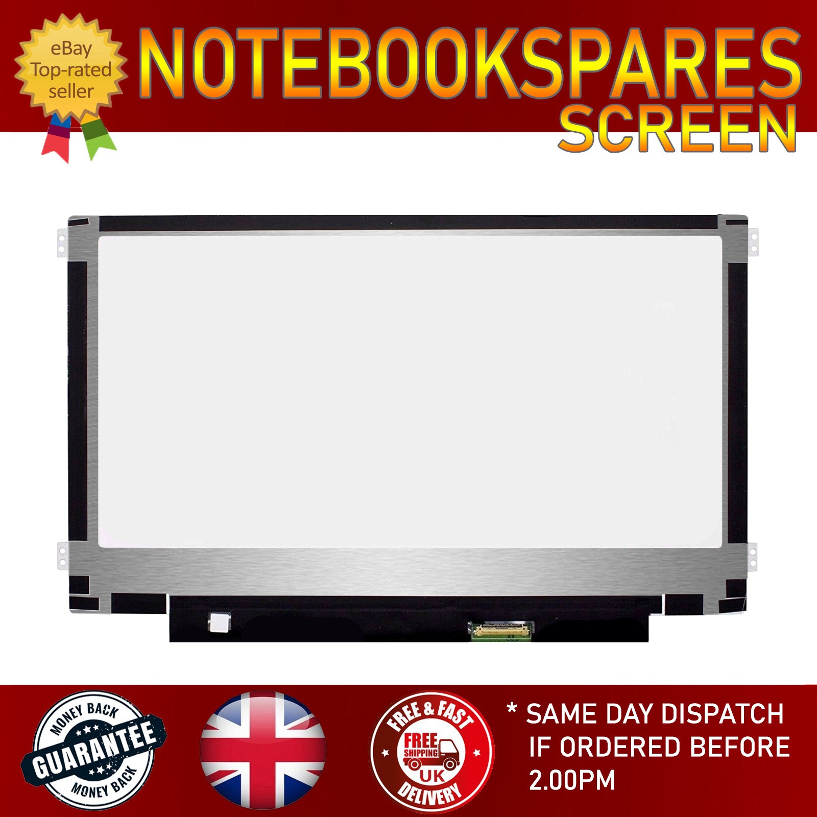 Replacement HP CHROMEBOOK 11-V001ND Laptop Screen 11.6"" HD LED LCD Display