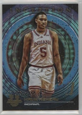 2022-23 Bowman Inception University Aqua Foil V1 /199 Malik Reneau #23 3hd