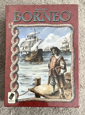 Borneo Board Game Paolo Mori Davinci Games Sealed Brand New 2008!