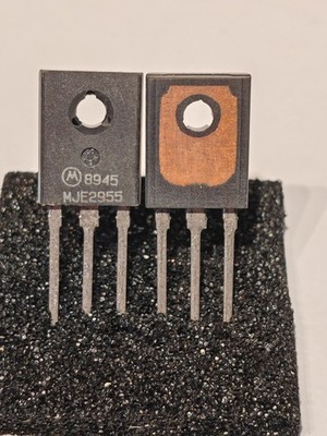 10 x Motorola MJE2955 PNP Leistungstransistor  NOS  getestet   TO-225AB