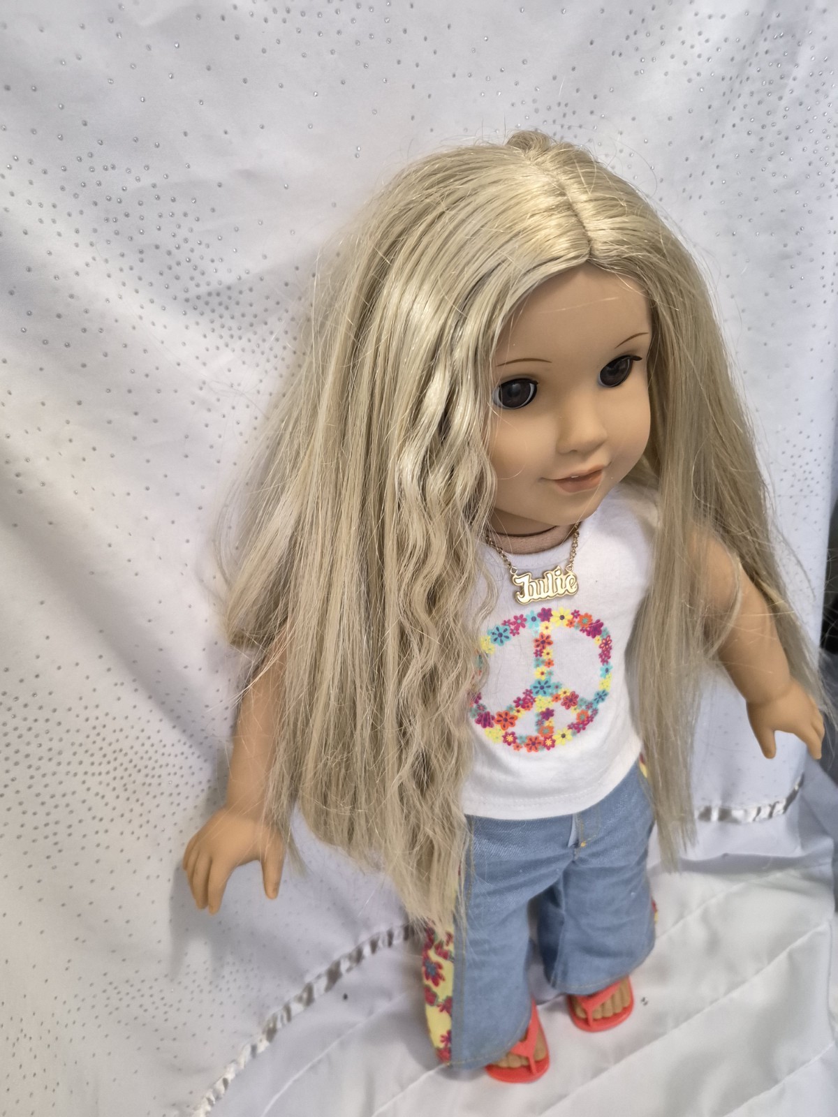 American Girl Doll Julie 2017 18 Inch, Brown Eyes 