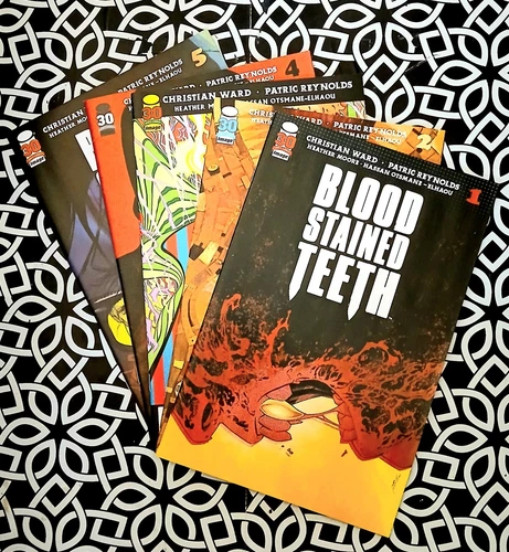 Blood Stained Teeth 1-5 - NM (ALL) - 2020 - Image/Malibu - 4 Variants 🔥 