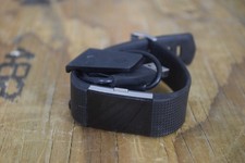 Fitbit Charge 2 Heart Rate Fitness Tracker Black Large Used