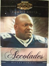 2004 PLAYOFF HONORS ACCOLADES EMMITT SMITH # A21  COWBOYS    BX83