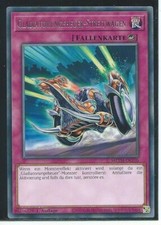 YU GI OH GLADIATORUNGEHEUER STREITWAGEN  MZTM-DE105 RARE 1.AUFLAGE