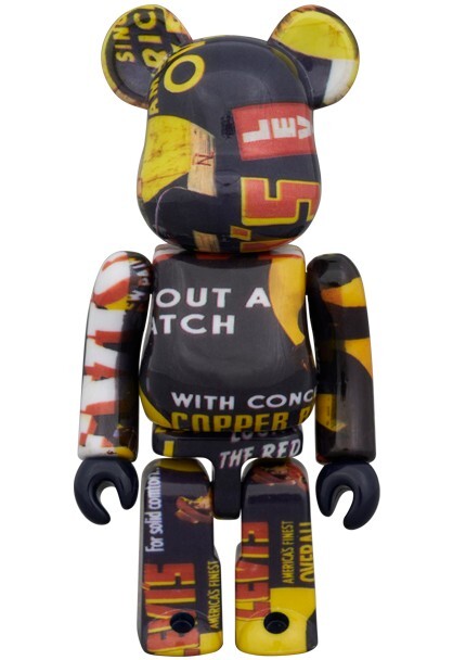MEDICOM TOY BE@RBRICK LEVI'S® BANNER 100% 400% Collectible