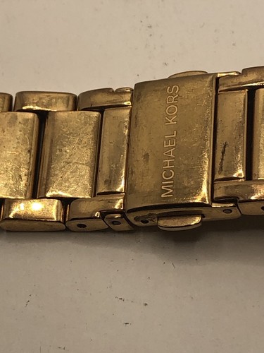 Michael Kors Watch Parts Links Partial Band Clasp RoseGold-tone 18mm PJ379 - Picture 12 of 12