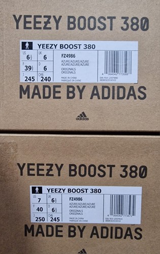 Adidas Yeezy Boost 380 FZ4986 ORIGINALE - Foto 8 di 8