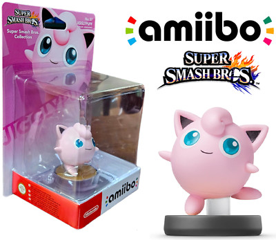 Nintendo Jigglypuff Amiibo Super Smash Bros Series Pokémon Fighter New Sealed