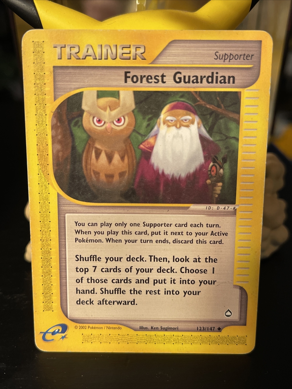 Pokemon Card Forest Guardian 123/147 Pokémon Card (461)
