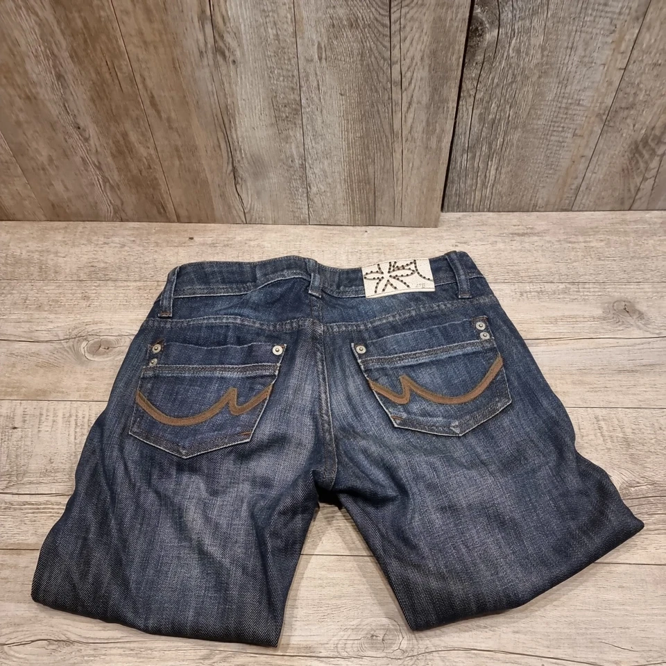 LTB Low Rise Boot Cut Fit Pants Blue Denim Jeans W27L33 - Image 4 of 4