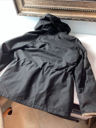Irish Setter Men’s Jacket Size Large Black Vintage Red Wing Outdoor Coat - Picture 7 of 9