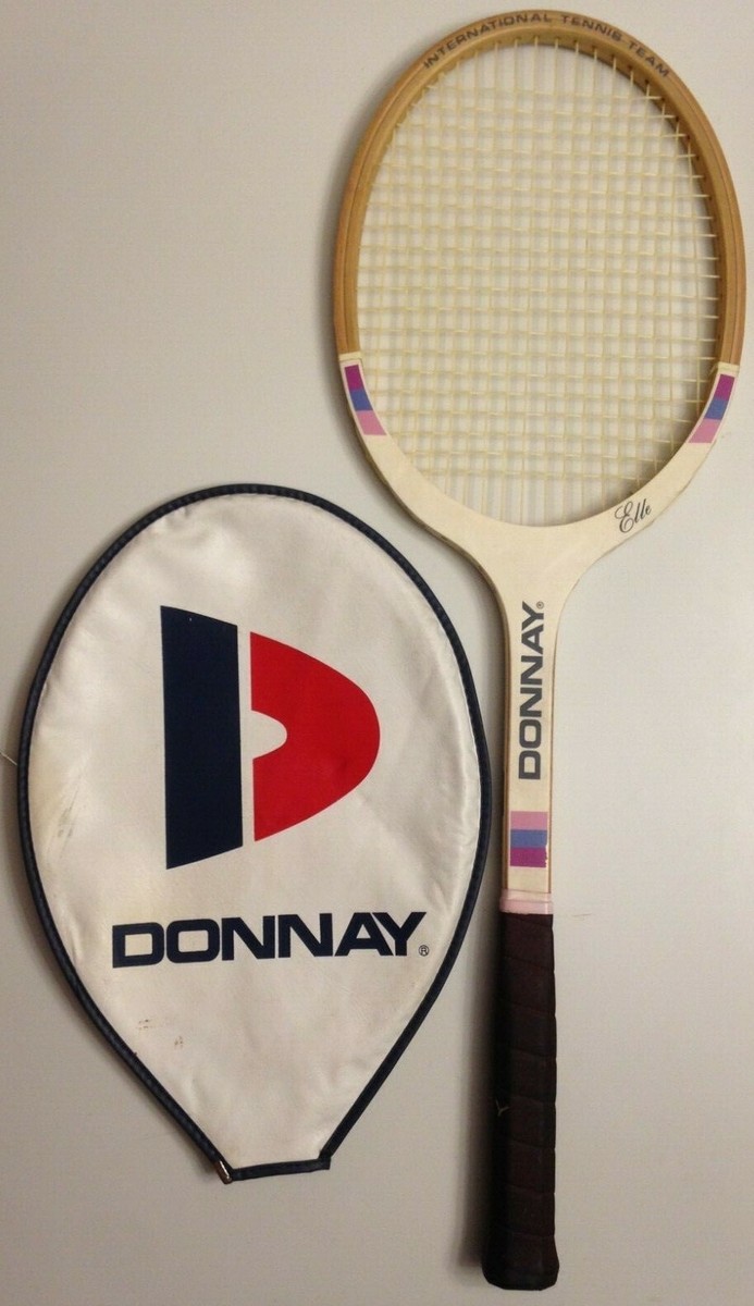 Raquette vintage Donnay International Tennis Team - Rare objet de