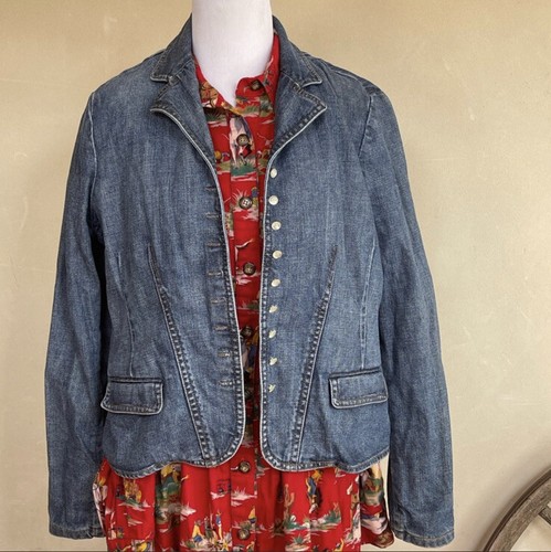 Victorian Style Denim Jacket 