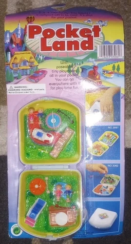 Rare POCKET LAND Toys Polly Pocket 90's NEW & SEALED Polyfect Toys