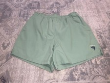 CARIBBEAN SWIM TRUNKS BOARD SHORTS MESH LINING MEN'S SZ SMALL GREEN