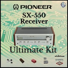 Pioneer SX-550 Ricevitore Ultimate Upgrade Kit Ricambi Originali Restauro