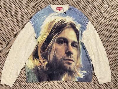 SUPREME x Kurt Cobain SWEATER Auth Size M New | eBay SUPREME x Kurt Cobain SWEATER Auth Size M New | eBay