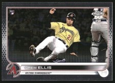 2022 Topps Chrome #77 Drew Ellis Rookie Card