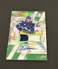 2023-24 SPx Patch Autographs #153 Akito Hirose RC 44/49