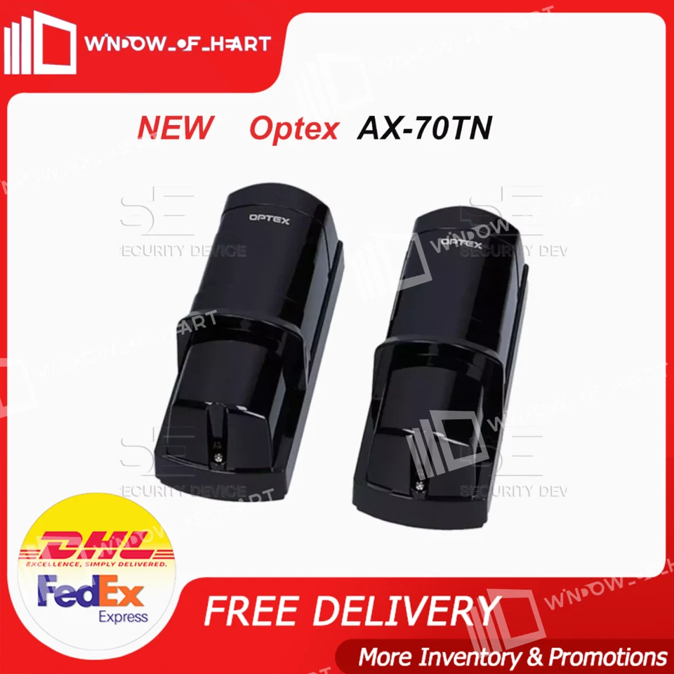 2PCS Optex AX70TN Indoor/Outdoor Photo Beam Detector, Up to 70 Foot Beam AX-70TN - Image 2 of 4