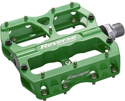 Reverse Escape Flat Fahrrad Pedal liquid grün