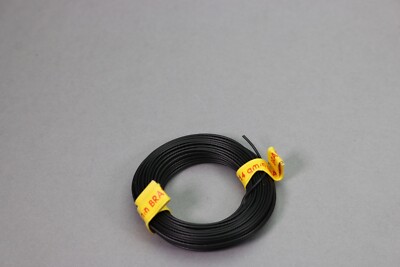 Y1243 Brawa Train Ho Roller Cable Black Kabel Lead Black 10m 