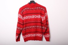 Vintage 1980s USA Made Knit Sweater - Medium