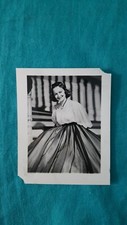 Original Olivia Dehaviland Early Photo 3 X 3 1/2