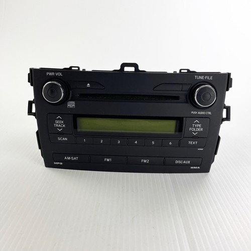 Genuine OEM Toyota Corolla 09-10 Car Radio Receiver CD Player - Picture 5 of 8