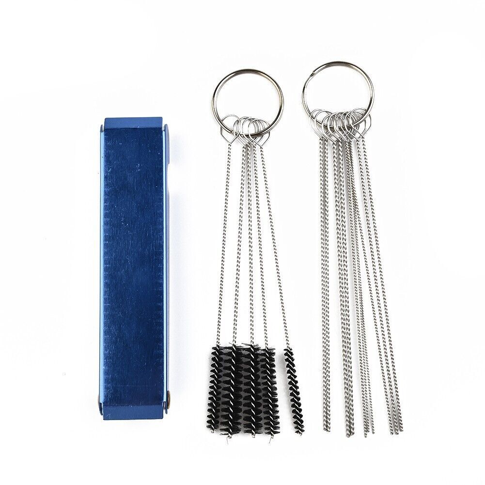18Pcs Jet Cleaning Tool Carburetor Nozzle Reamers Cleaning For